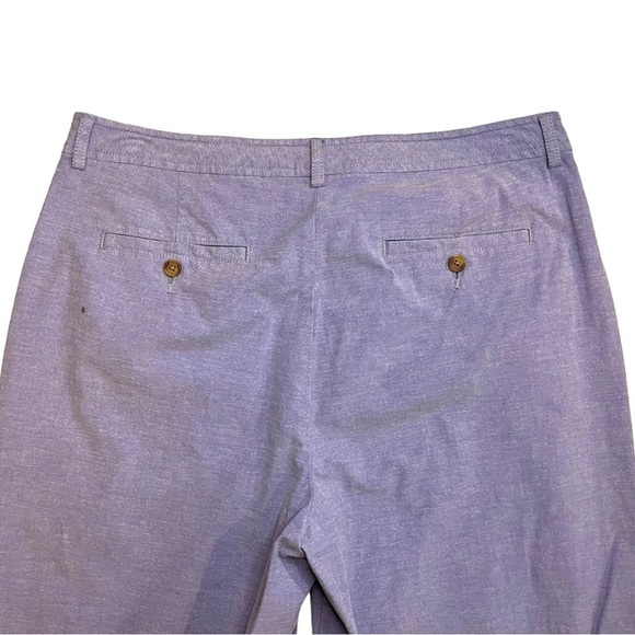 LL Bean Cotton Capri Pants in Blue - Picture 6 of 10